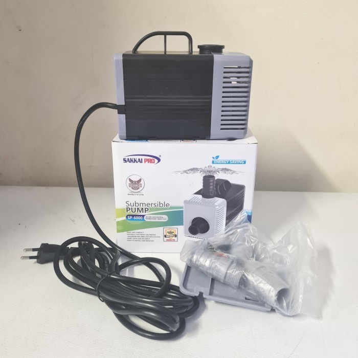 Sakkai Pro SP-6000 Pompa Air| Pompa Hidroponik | No Resun