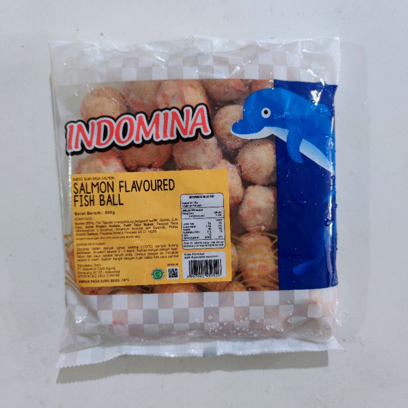 

INDOMINA LOBSTER FLAVOURED FISH BALL 500 GR