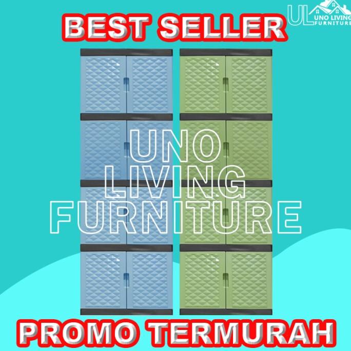 

Lemari plastik mini tabitha susun 4 terbaru murah baru plast promo stock ready