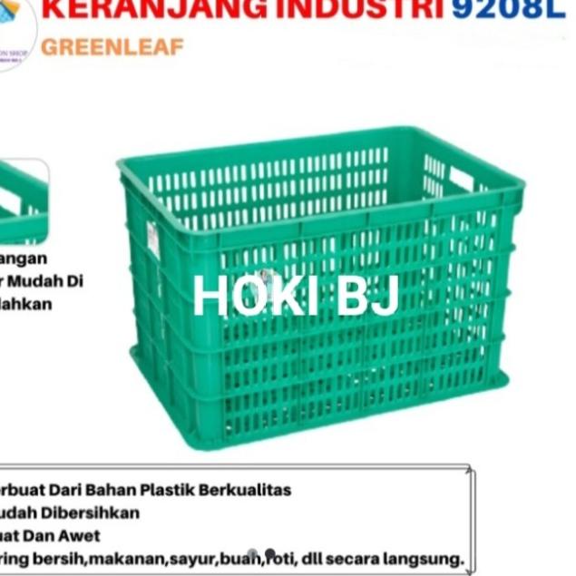 

Box Container 9208 L ATARI GREEN LEAF/ Keranjang Industri/Serbaguna