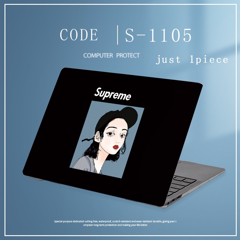 1pc Universal Bebas Potong COD Custom Stiker Kulit Laptop Untuk Lenovo E50-70 E53-80 E43-80 E41 14 &quot;15.6&quot; Notebook Komputer Decal Game Cinnamoroll Desain Sarung