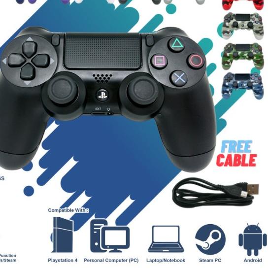 STIK PS4 / STICK PC / JOYSTIK GAMEPAD WIRELESS PAKET PC + BLUETOOTH - STIK ONLY
