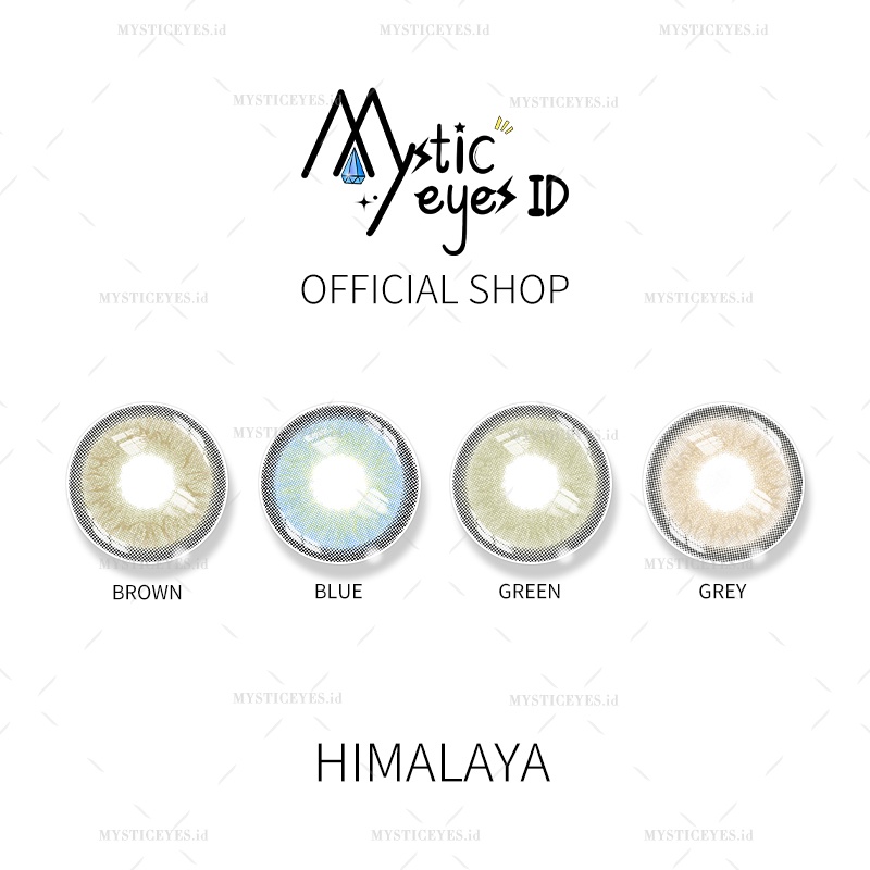 [✅COD] MYSTICEYES SOFTLENS  HIMALAYA 14.0MM NORMAL