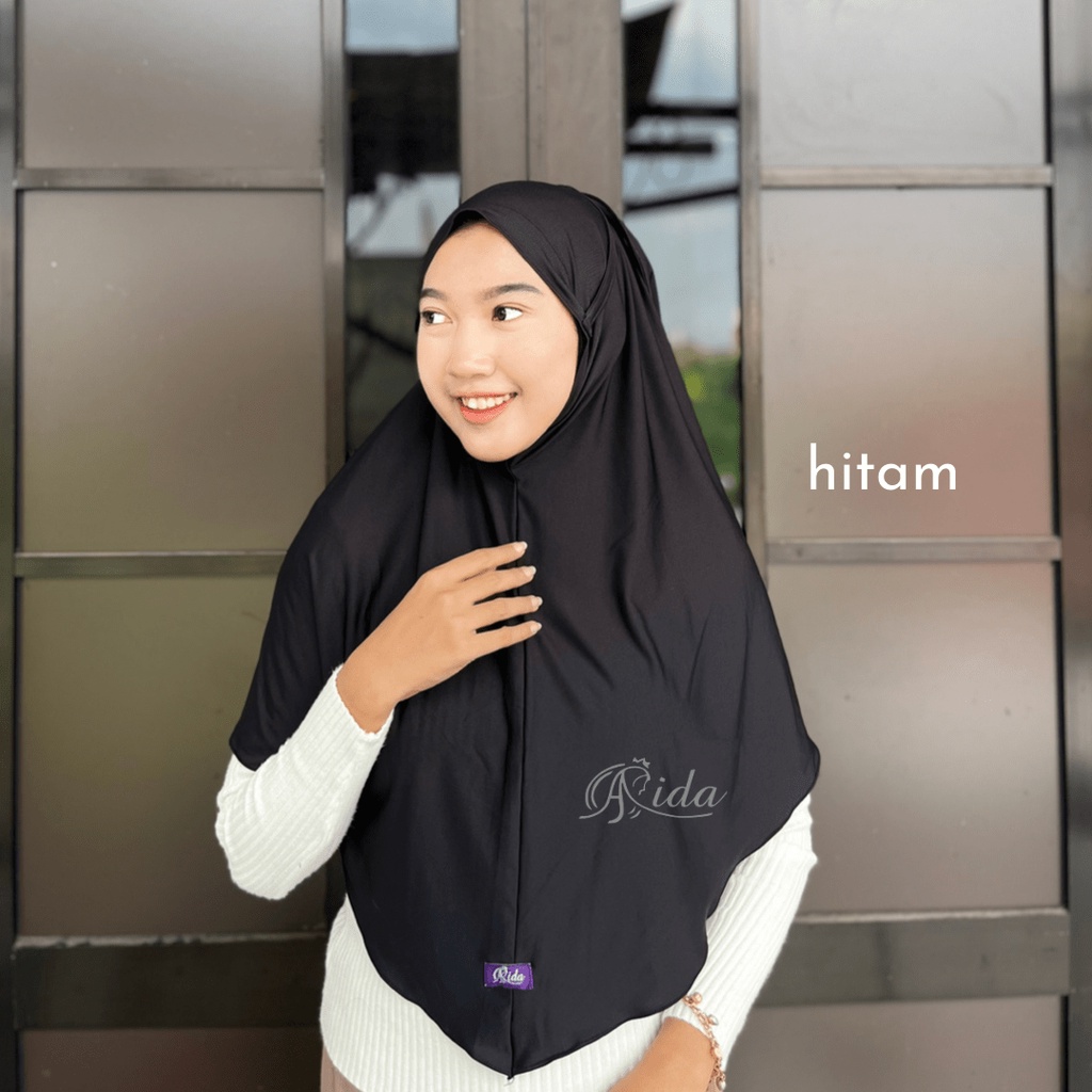 BERGO ALUNA Bergo Maryam Jersey Tali Premium