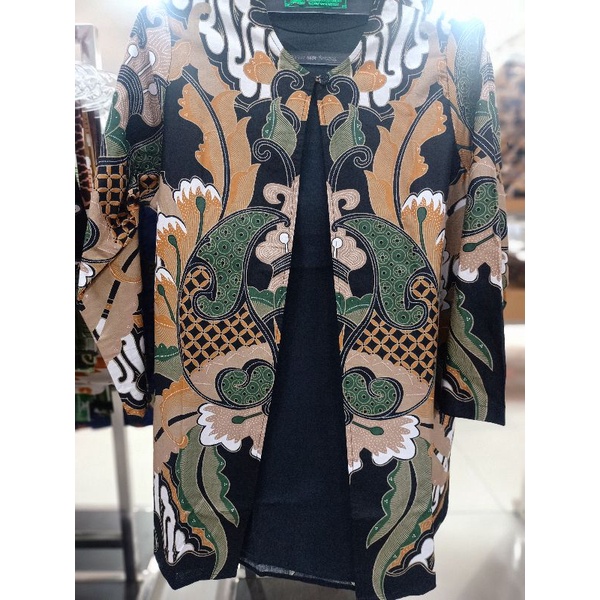 cardigan batik wanita