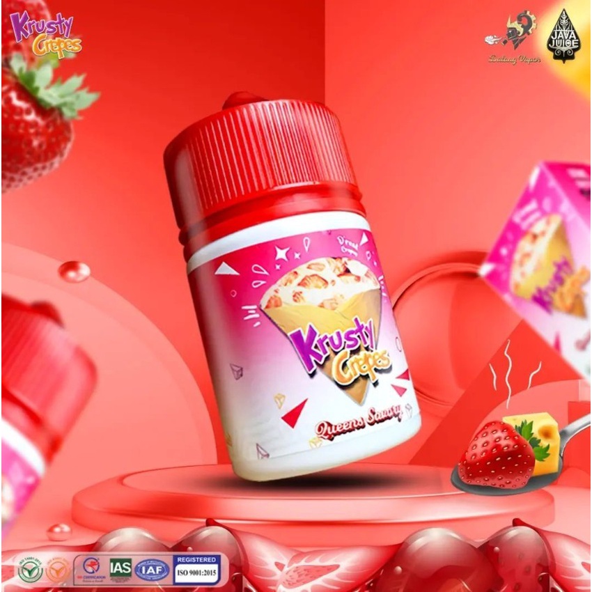 LIQUID KRUSTY CREPES V5 60ML QUEEN SAVORY