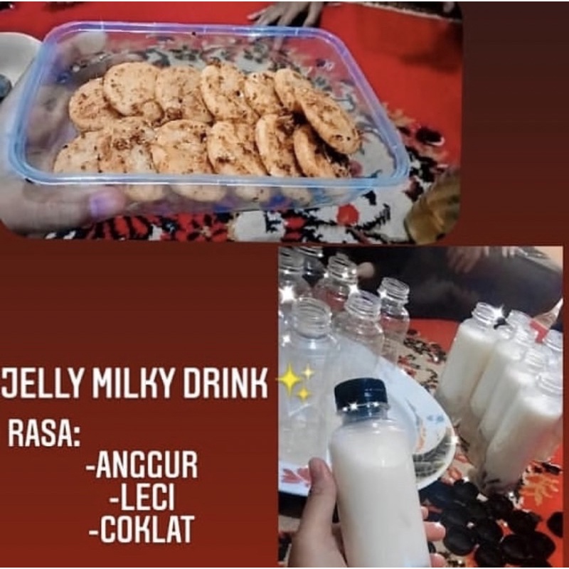 

cipak koceak&susu jelly milky drink