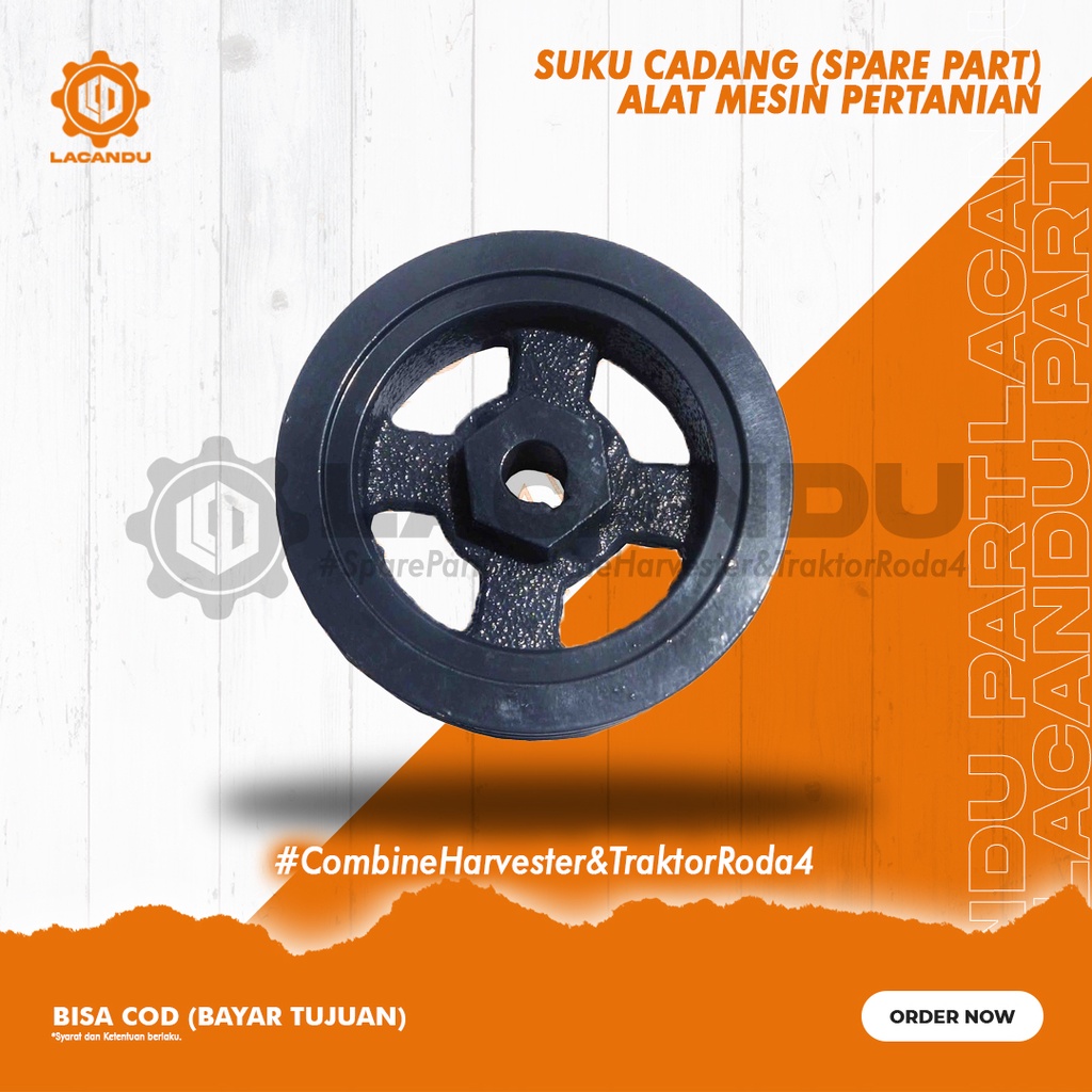 K PULLEY HST - PULI - VPULLEY - PULLEY HSY - PULLI JALAN DC60 KUBOTA 5T051-15352 - COMBINE HARVESTER