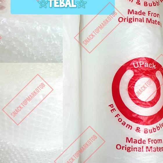 

Bubble Wrap Bening 1.25Mx50METER FULL JAMIN TEBAL TOP QUALITY