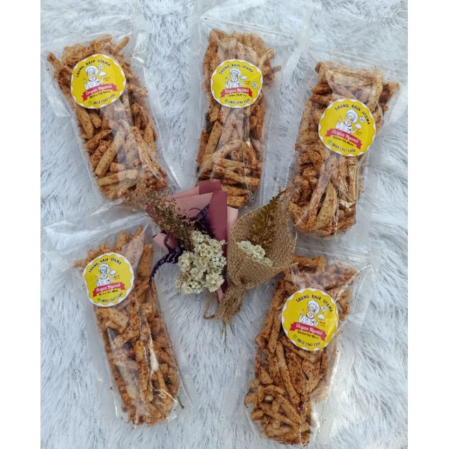 Jual Basreng Pedas Daun Jeruk Basreng Viral Stik Basreng Shopee Indonesia