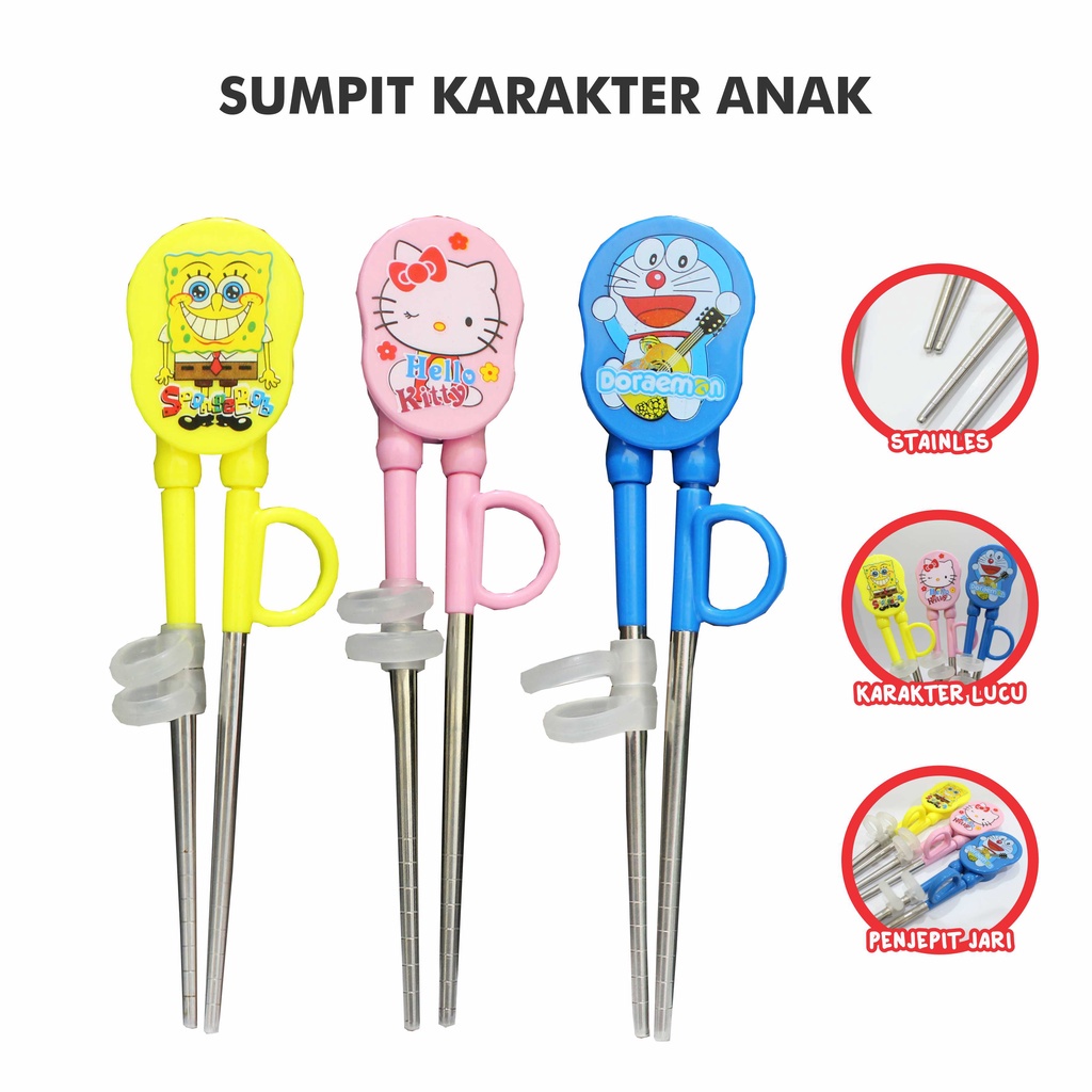 Sumpit Karakter Pooh / Sumpit Karakter Anak