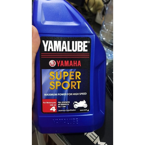 OLI MESIN YAMALUBE SUPER SPORT 1 L LITER ASLI ORI YAMAHA