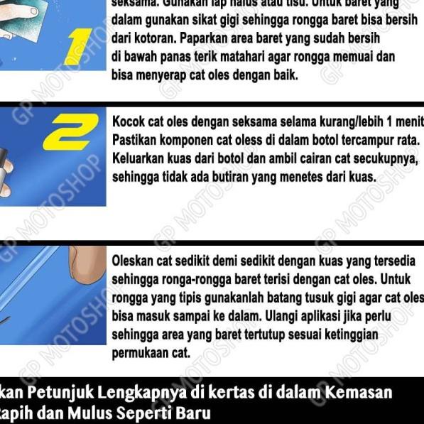 PENGHILANG BARET MOBIL CAT OLES SUZUKI ARCTIC WHITE MET PUTIH METALIK