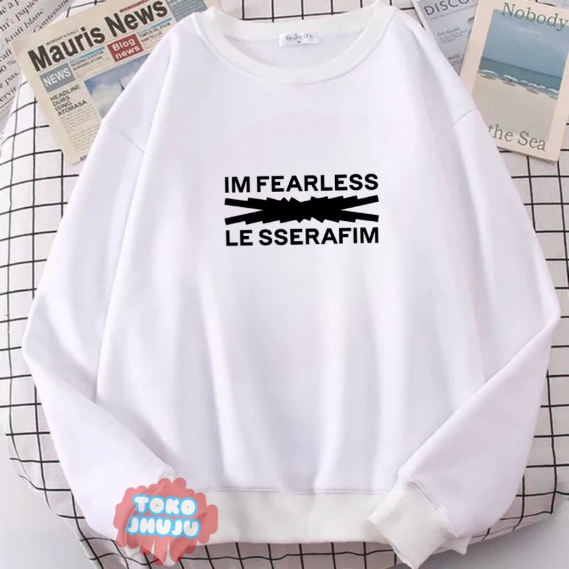 Sweater Wanita LeSserafim Im Fearless