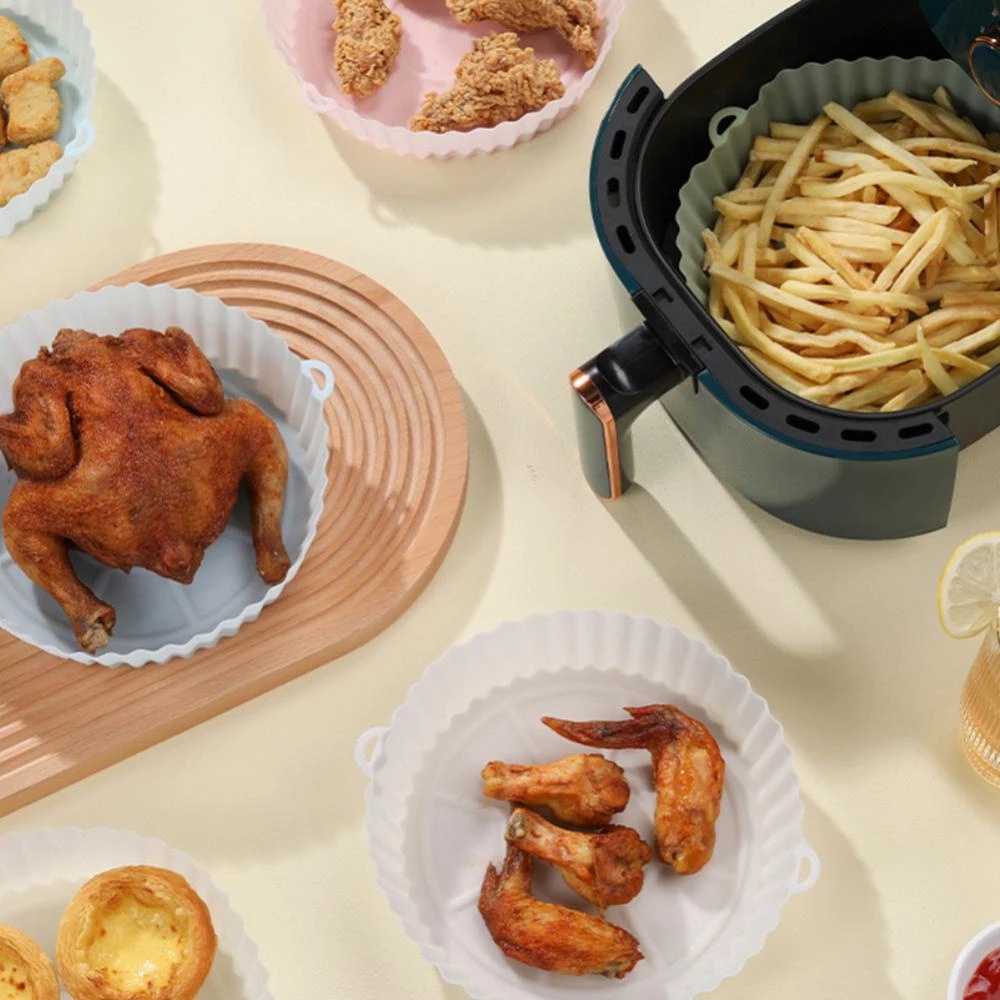 Baki Alas Airfryer Silikon Anti Legket Tahan Panas