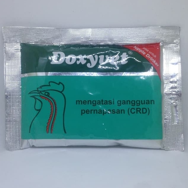 Doxyvet Obat Pilek Ayam 5 Gram| Doxyvet Untuk Gangguan Pernafasan Ayam