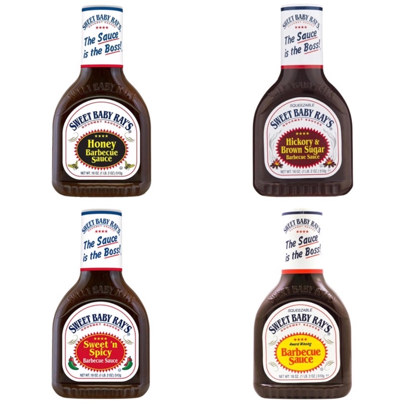 

SWEET / BABY / RAYS / ray's / 510gr / Original / Barbecue / Sauce / Honey / Hickory / Brown / Sugar / Sweet / n / Spicy / and / saus / bbq / saos
