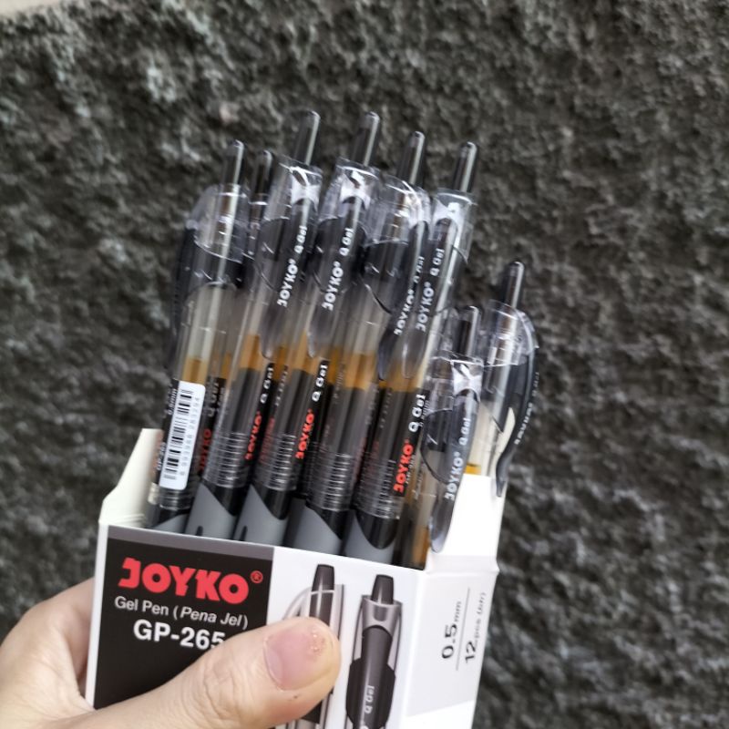 [12PCS/ LUSIN] Bolpen gel JOYKO GP265