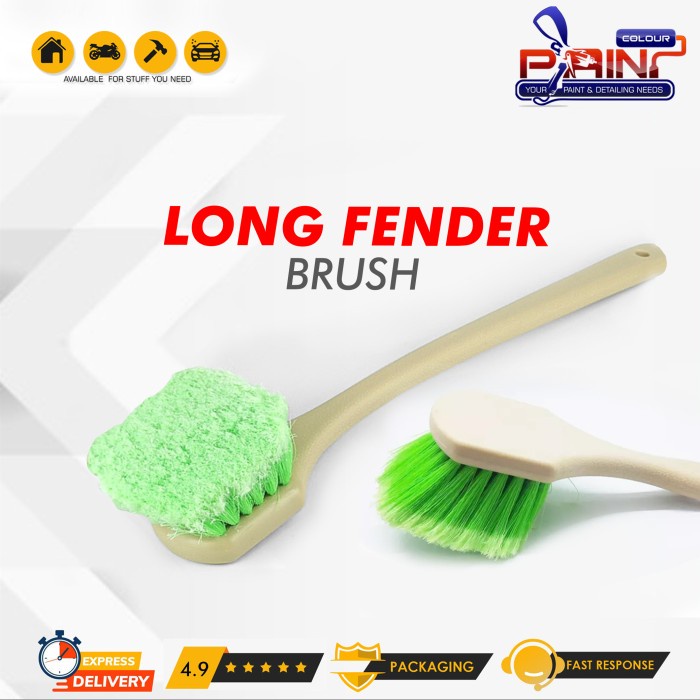 Long Fender Brush, Sikat Soft Panjang Detailing Ban Velg Kolong Mobil