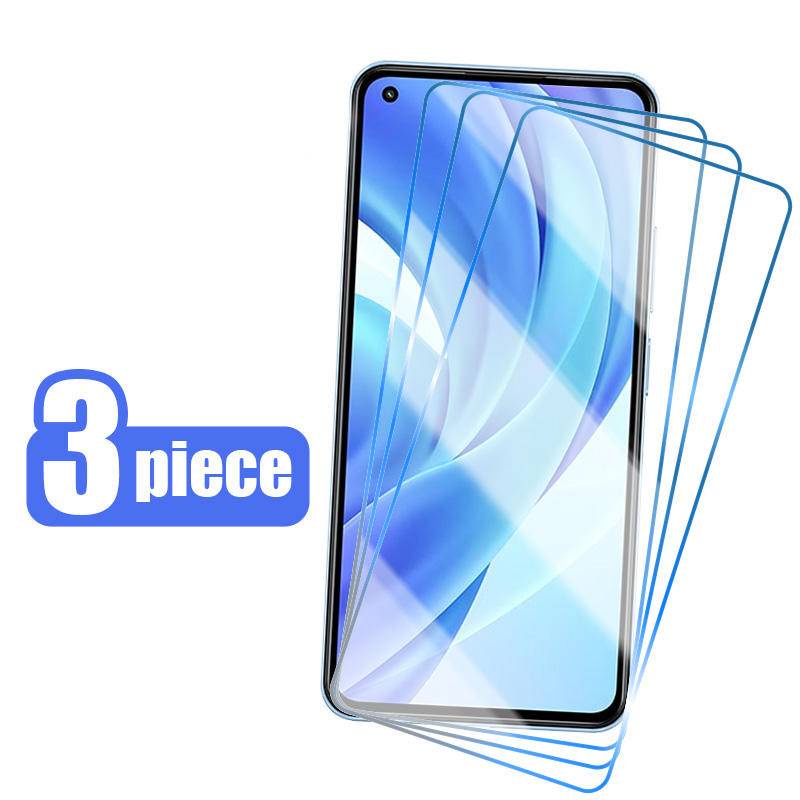 3pcs Pelindung Layar Tempered Glass Untuk Xiaomi 6 8 9 9T 10 10T 11 11i Lite Pro 5G A1 A2 A3 Poco X3 F3 M3 Lite Pro