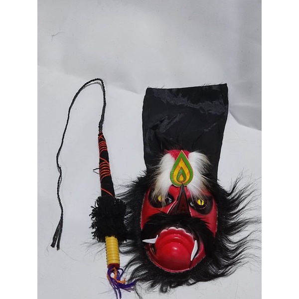 bujang ganong ganongan + cambuk cemeti