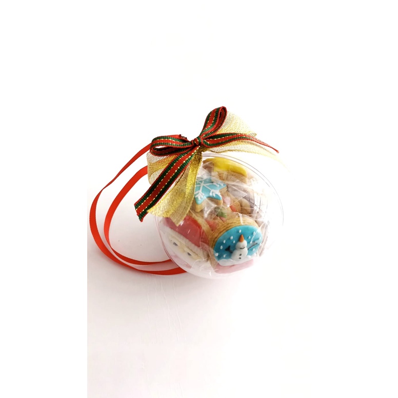 

Kukis Natal Bola Kristal-Christmas Cookies in Ball isi 16 pcs