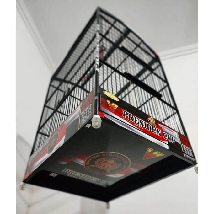 Sangkar Kandang Kotak BnR Decal Presiden Cup Prescup VI