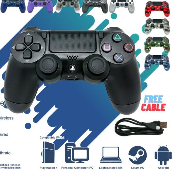 STIK PS4 / STICK PC / JOYSTIK GAMEPAD WIRELESS PAKET PC + BLUETOOTH - STIK ONLY