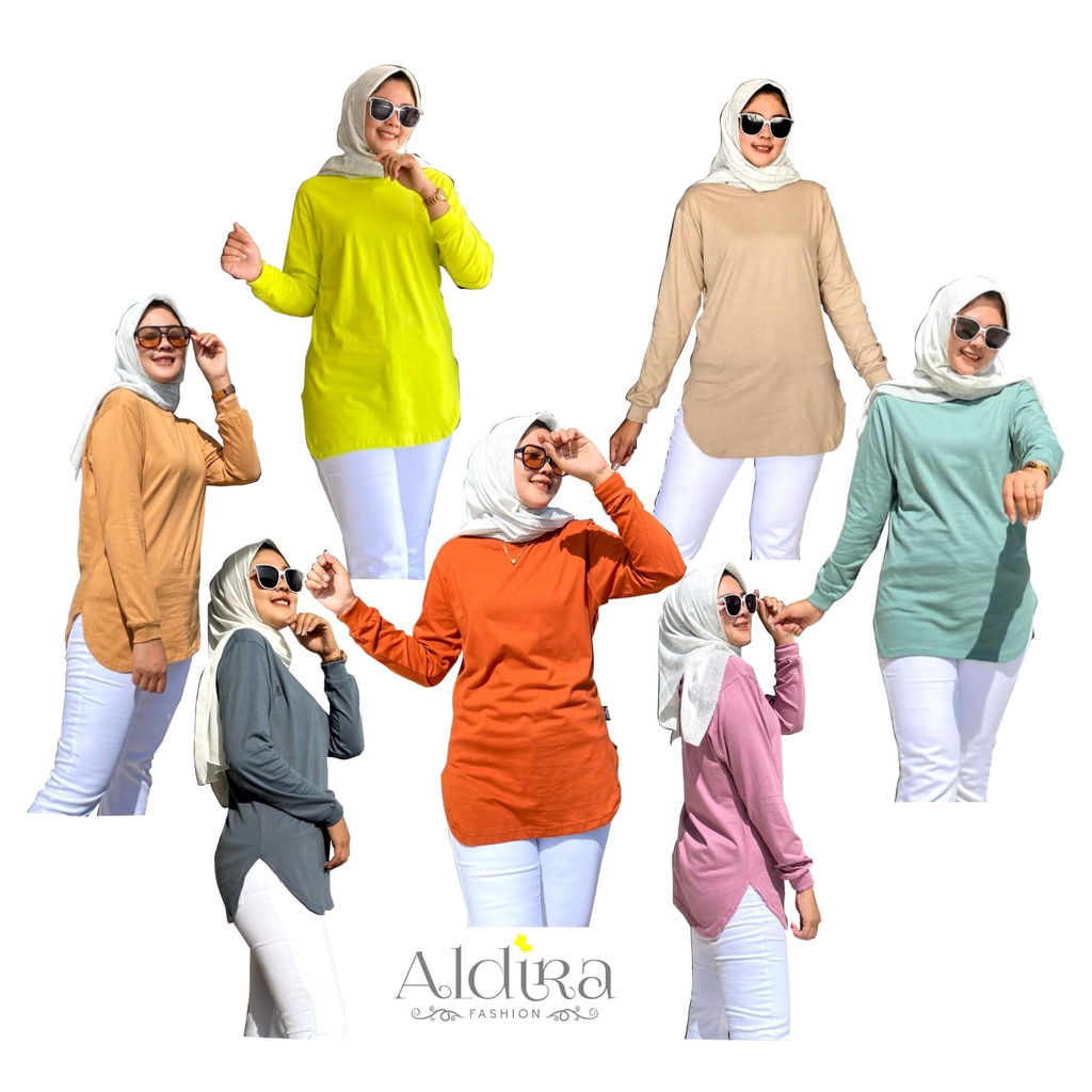 atasan wanita oversize aldira midi dress terbaru 2022/baju wanita oversize wanita