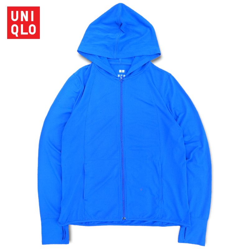 UNIQLO LIGHT RUNNING HOODIE SECOND ORIGINAL JAKET OLAHRAGA LARI KUPLUK PRELOVED BEKAS ORI PRIA WANIT