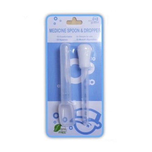 LITTLE GIANT MEDICINE SPOON &amp; DROPPER - Alat Pemberi / SendokObat untuk Bayi / Infant Dosing / Pipet - BPA FREE