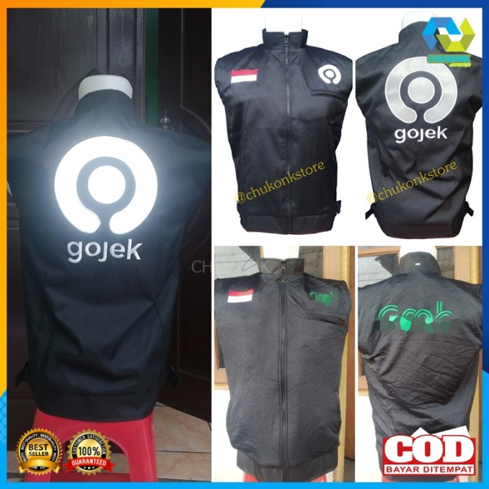 Rompi Ojol Premium Gojek G124B Bolak Balik