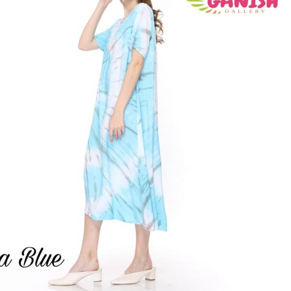 Daster Unik daster jumbo ibu menyusui katun adem daster bali premium - PURPLE