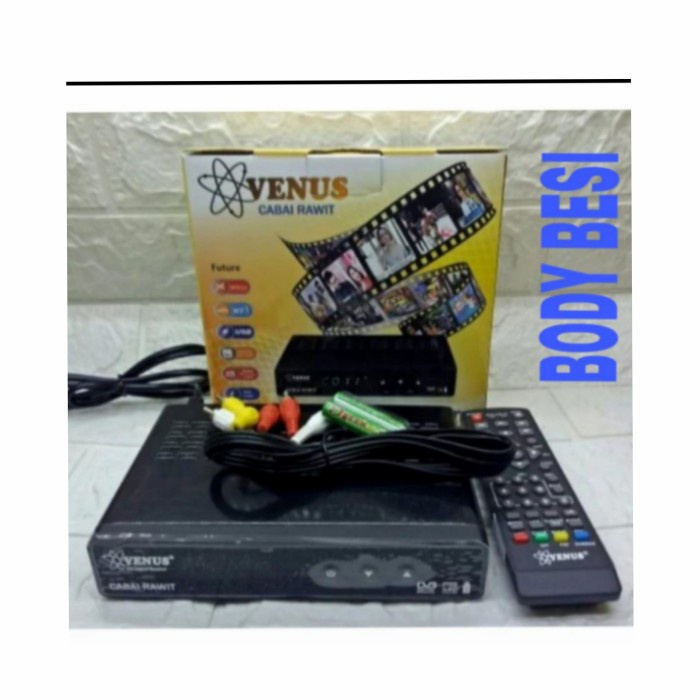 Produk Terbaru Stb Venus Cabe Rawit Reciever Antena Digital Tv/Led Cocok Semua Tv