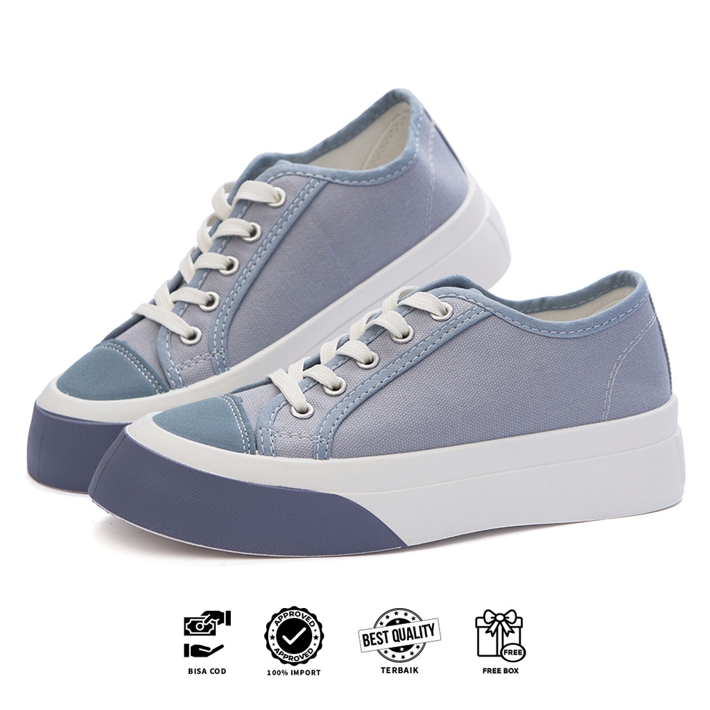 [Original Ber-Hologram] SNEAKYSHOES DARA SEPATU WANITA SNEAKERS SHOES D111