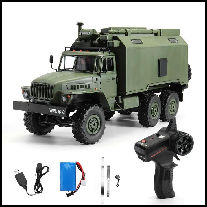 Promo Wpl B36 B-36 Propo Military Truck 1/16 2.4G 6Wd Rc Car Offroad Rtr