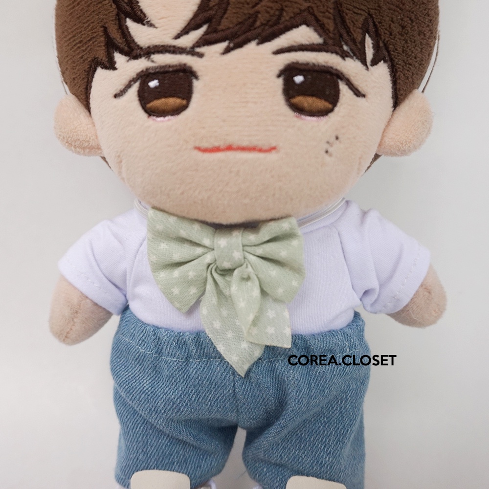 READY STOCK 20cm Skzoo / 15cm / 10cm / denimalz / labubu / upsetduck Doll Accesories - Tie Star Spec