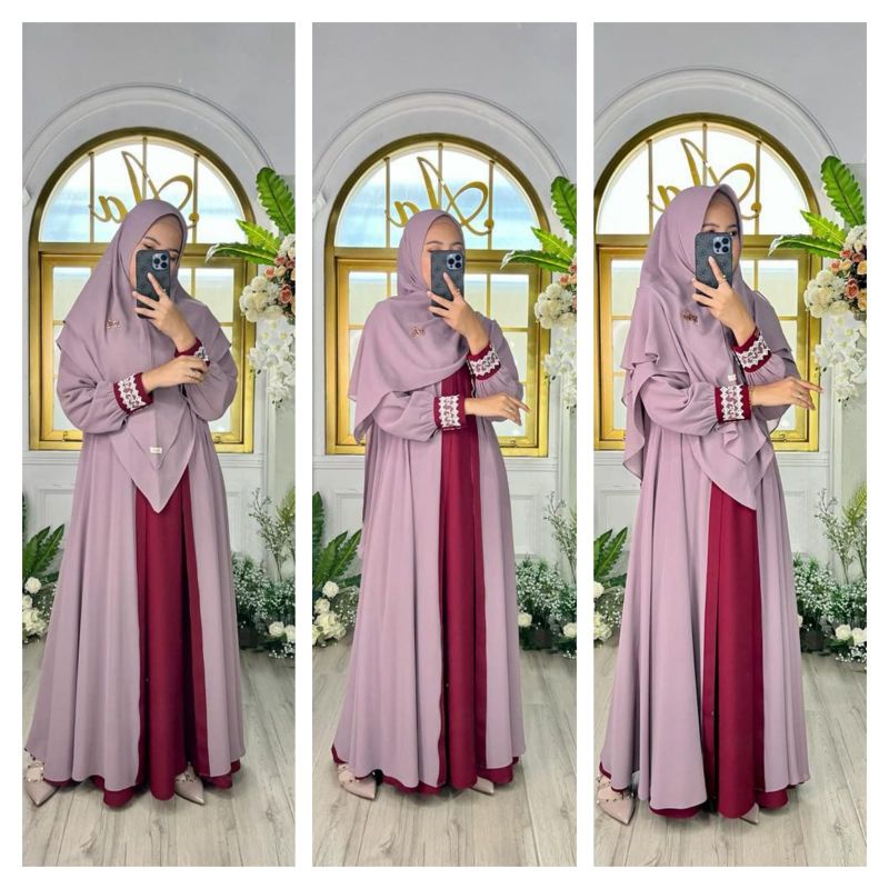ZULAIKHA DRESS BY ADEN HIJAB