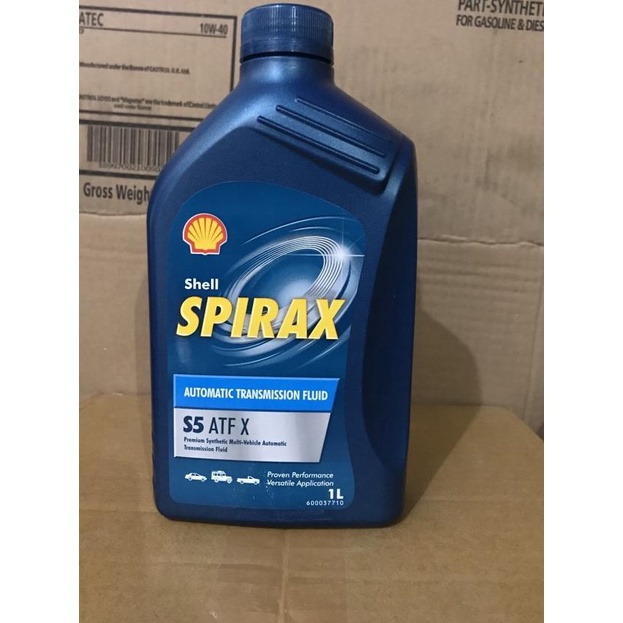 OLI SHELL SPIRAX S5 ATF X MULTI VEHICLE GALON 1 LITER