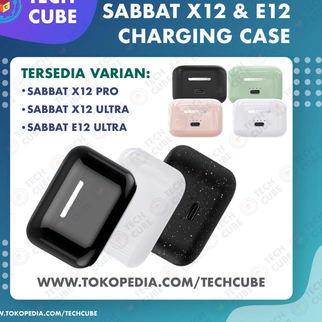 Sabbat Charging Case Box Tempat Charger Replacement X12 PRO E12 ULTRA - X12 PRO WHITE