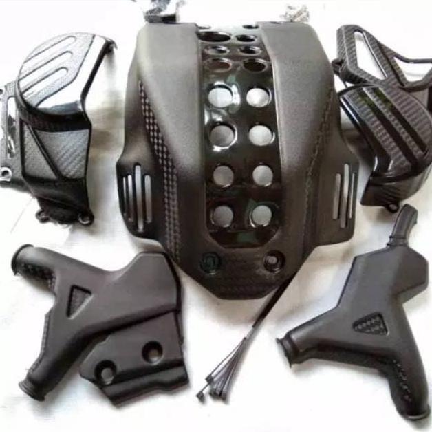 Pelindung mesin blok rangka engine guard CRF 150 L TERLARIS TERPERCAYA ORIGINAL