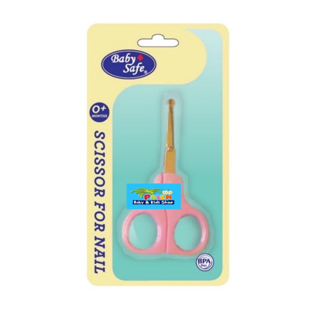 Baby Safe BD249-7 Nail Scissor / Gunting Kuku Bayi Babysafe