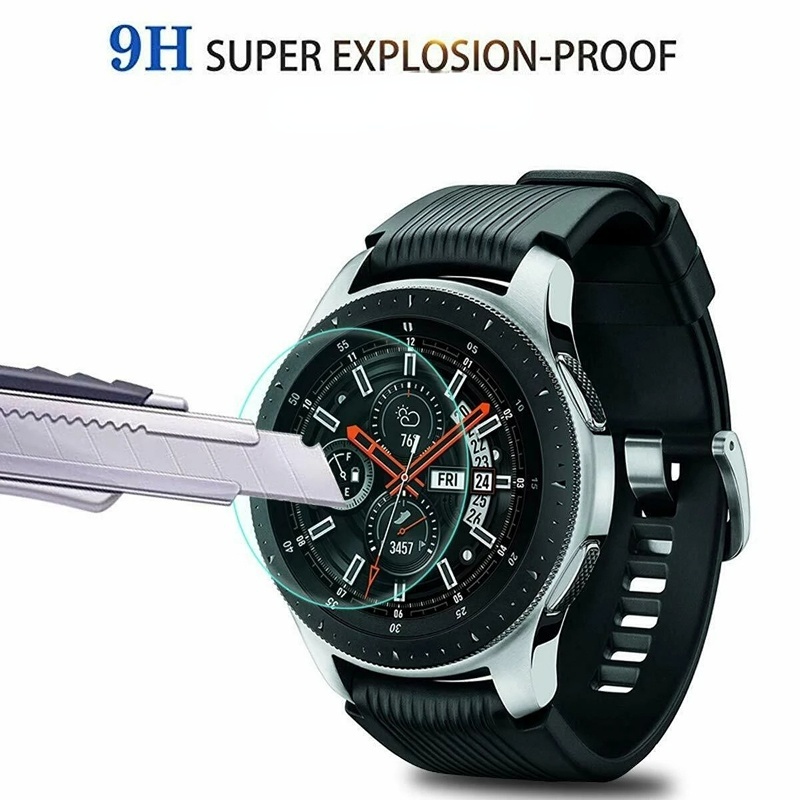 Pelindung Layar Tempered Glass HD Untuk Samsung Galaxy Watch 4 44mm 40mm / Watch4 Classic