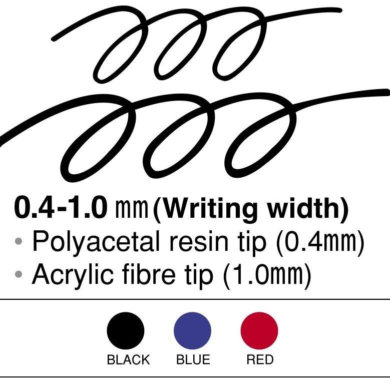 

⇠ Spidol Whiteboard Pen ARTLINE Twin Boardmarker EK-541T ひ