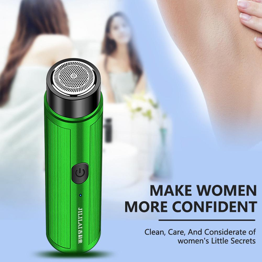 Mini Alat Cukur Elektrik Portable Tanpa Sakit Rechargeable Untuk Pria