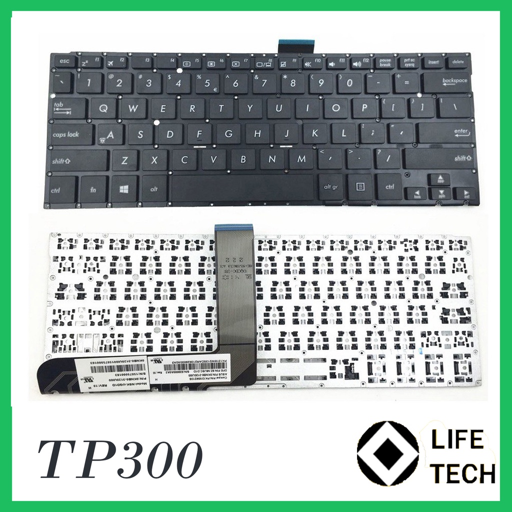 Keyboard Laptop ASUS VivoBook TP300 TP300L TP300LA TP300LD Q302 Q302LA Q304 TP300LJ TP300UA