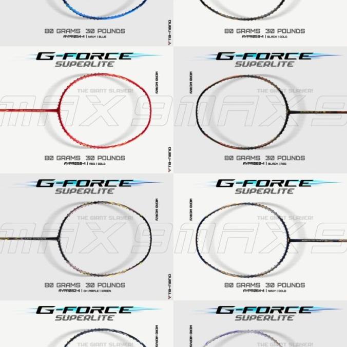 raket lining superlite max 9 badminton