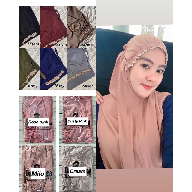 Bergo Kerut Jersey