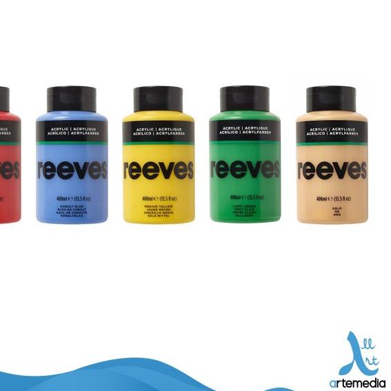 

Cat Akrilik Reeves Artists 400ml Acrylic Color Paint - BRILLIANT RED