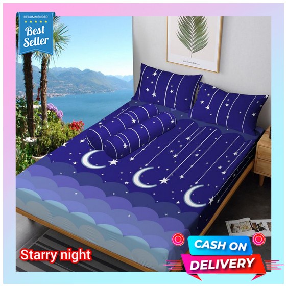 Sprei Single 100X200 Motif Kotak Kotak Korea Viral Tiktok Homemade - Hitam P9Q1 Korea Aesthetic Prem